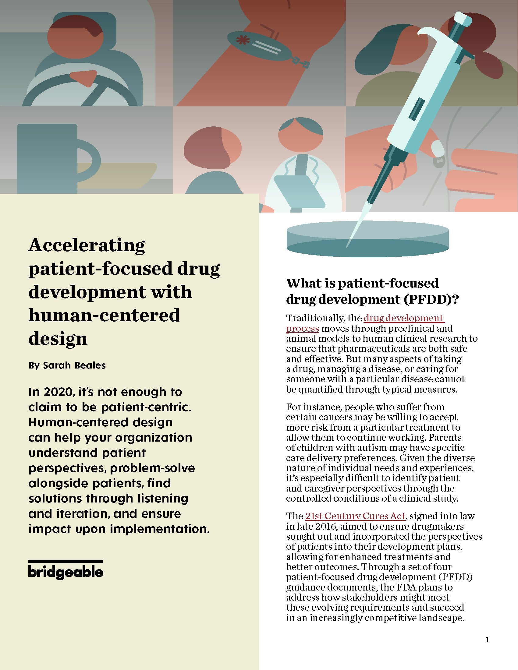 Accelerating Patient-focused Drug Development With Human-centered ...